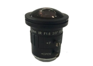 2.5mm 8mp 190 degree cs mount fisheye lens