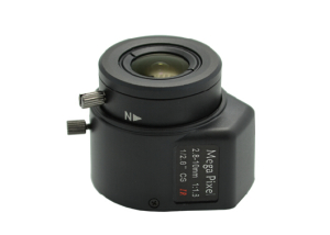 megapixel 2.8-10mm 1/2.8 inch F1.6 cs mount DC auto-iris cctv varifocal lens