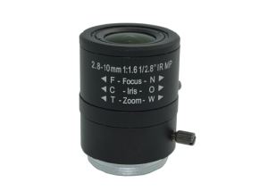 3mp 2.8-10mm 1/2.8 inch F1.6 cs mount best manual iris varifocal lenses