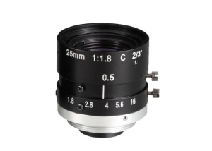 camera hd megapixel 2/3 F1.8 25mm industry vision c-mount lens