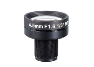 4.5 mm M12 low distortion cctv board lens for picture recognition