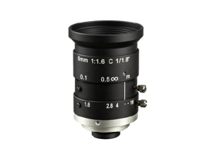 5mp 6.0mm c mount machine vision camera lens