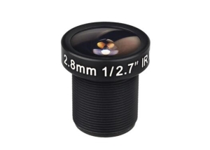2.8mm m12 mount automotive car board lens lenses for 1/2.7 sensor