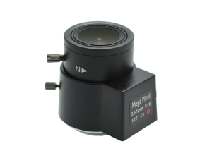 F1.6 1/2.7 inch 3.3-12mm cs mount DC auto iris variable focal length lenses for surveillance