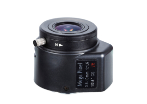 F1.6 1/2.5 inch 3.4-10mm Auto lris cs mount best quality varifocal lenses
