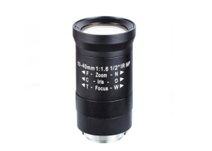 10-40mm manual iris varifocal lens f1.6