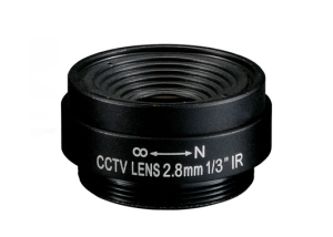 1/3 inch f2.0 cs mount 2.8mm cctv lens