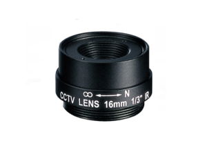 1/3 inch f1.8 16mm cs mount cctv lens