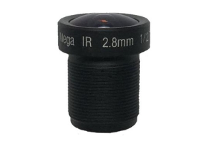 1/2.7 2.8mm 2mp F1.2 m12 board lens