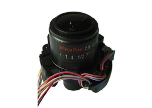 2.8-12mm 3mp Φ14 Mount DC Iris Double Motorized Zoom Lens