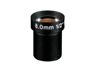 8mm m12 board lens for 1/2 inch sensor