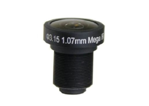 1.07mm Megapixel IR fisheye lens lens
