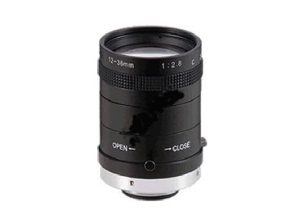 12-36mm F2.8 manual iris C mount cctv vari focal zoom lens
