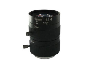 12mm 1/2 format C mount machine vision industrial lens