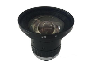 wide angle 6.5mm 5mp c mount 1" format manual iris lens for ITS