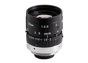 2mp F2.0 50mm manual iris C Mount Lens