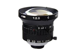 Manual iris 4.0mm 2mp F2.0 1/2" format c mount industrial lens