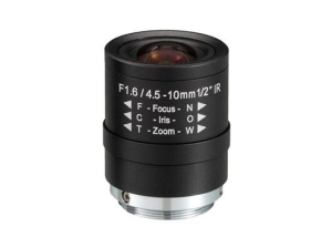 4.5-10mm F1.6 manual iris megapixel c mount zoom focal lens