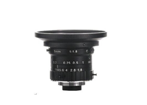 5.0mm 10mp manual iris wide angle 4k c mount lens