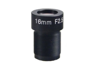 16mm 1/1.8 format F2.5 m12 macro s mount near field lens