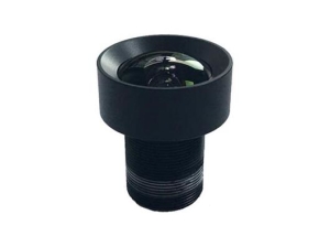 3.37mm 16mp F2.8 1/2.3 4K m12 low distortion board lens for face recognition