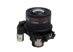 7-22mm P iris stepping motor focus zoom cctv varifocal board lens