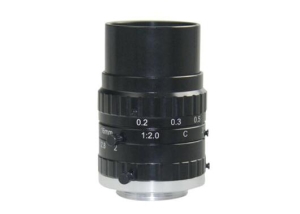 16mm 6 megapixel C mount lens for close working distance of 0.2m-0.4m