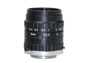 35mm 6megapixel C Mount lens high relative illumination small CRA