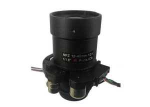12-40mm P-iris CS mount motorized focus zoom cctv lens for 1/1.8" format