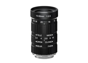 10-50mm 6mp manual iris focus c mount 5X zoom cctv varifocal cam lens 1/1.8