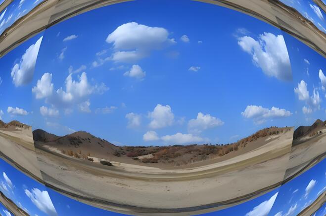 Fisheye lens to capture the sky