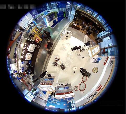 Fisheye lens for Better Surveillance